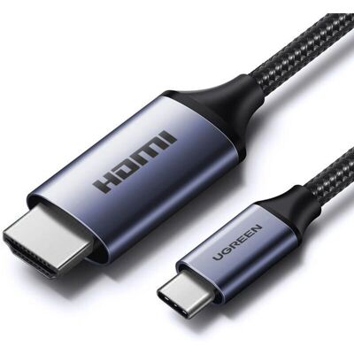 Ugreen USB C - HDMI 2.1 8K 60Hz Kabel 1,5m - HDMI-Kabel Ugreen USB C - HDMI 2.1 8K 60Hz Kabel 1,5m - HDMI-Kabel