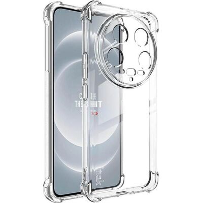 Xiaomi 14 Ultra - Coque en silicone avec protection contre les chutes - Smartphone - Transparent Xiaomi 14 Ultra - Coque en silicone avec protection contre les chutes - Smartphone - Transparent