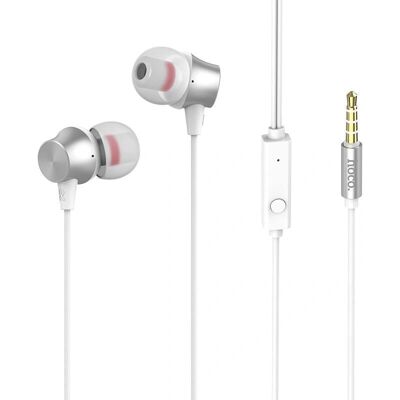 Hoco M51 Headset - Vezetékes in-ear fejhallgató - Fehér Hoco M51 Headset - Vezetékes in-ear fejhallgató - Fehér