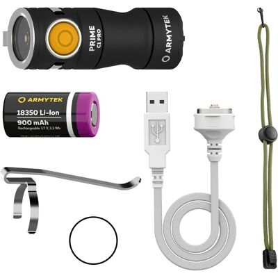 Armytek Prime C1 Pro Weiß Taschenlampe - Kompakt, Wiederaufladbar, 114m Armytek Prime C1 Pro Weiß Taschenlampe - Kompakt, Wiederaufladbar, 114m
