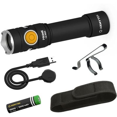 ArmyTek Prime C2 Pro Magnet USB Taschenlampe - Monocolor ArmyTek Prime C2 Pro Magnet USB Taschenlampe - Monocolor