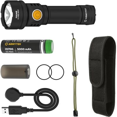 ArmyTek Prime C2 Pro Max Warm LED Taschenlampe - Outdoor & Notfall ArmyTek Prime C2 Pro Max Warm LED Taschenlampe - Outdoor & Notfall
