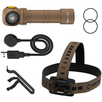Armytek Wizard C2 Pro Sand White - Lampe torche 3 en 1 - Publicité Armytek Wizard C2 Pro Sand White - Lampe torche 3 en 1 - Publicité