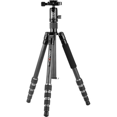 Kingjoy - G22C+G00 - Altura máx. 144,5 cm - Negro - Tripode Kingjoy - G22C+G00 - Altura máx. 144,5 cm - Negro - Tripode