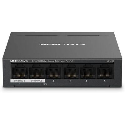 Mercusys MS106LP Wandmontierter Managed Ethernet Switch Mercusys MS106LP Wandmontierter Managed Ethernet Switch