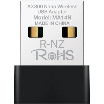 Mercusys MA14N Netzwerkkarte - USB, Kabelgebunden, Schwarz Mercusys MA14N Netzwerkkarte - USB, Kabelgebunden, Schwarz