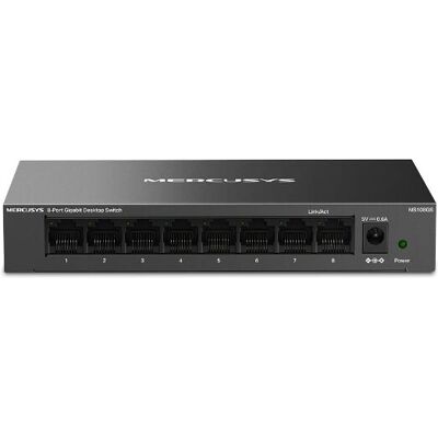 Switch réseau MERCUSYS MS108GS-M2 - 8 Ports, 2,5G, Bureau Switch réseau MERCUSYS MS108GS-M2 - 8 Ports, 2,5G, Bureau