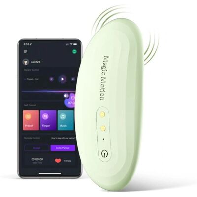 Magic Motion Nyx Green Panty Vibrator Magic Motion Nyx Green Panty Vibrator