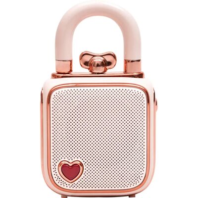 Haut-parleur Portable Rose Divoom LoveLock - Bluetooth 5W Haut-parleur Portable Rose Divoom LoveLock - Bluetooth 5W