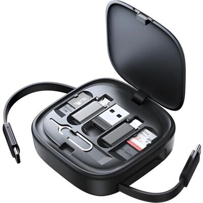 Usams SJ650USB01 - 3-in-1 Ausziehbares USB-Kabel Usams SJ650USB01 - 3-in-1 Ausziehbares USB-Kabel