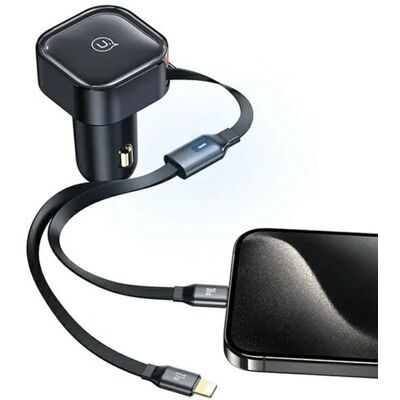 Adaptateur voiture Usams C41 - Charge rapide 30W Adaptateur voiture Usams C41 - Charge rapide 30W