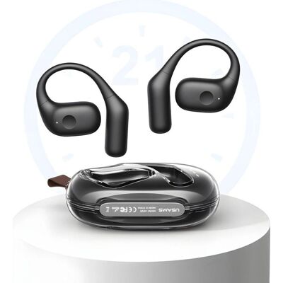 Usams Weiße G26 Kopfhörer - Kabellose Bluetooth 5.3 Usams Weiße G26 Kopfhörer - Kabellose Bluetooth 5.3