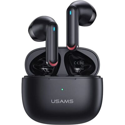 Usams NX10 Serie - Kabellose Kopfhörer mit Bluetooth 5.2 & Dual Mic - Schwarz Usams NX10 Serie - Kabellose Kopfhörer mit Bluetooth 5.2 & Dual Mic - Schwarz