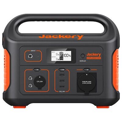 Jackery Explorer 500 Station d'Énergie Portable - Power Station - Publicité Jackery Explorer 500 Station d'Énergie Portable - Power Station - Publicité