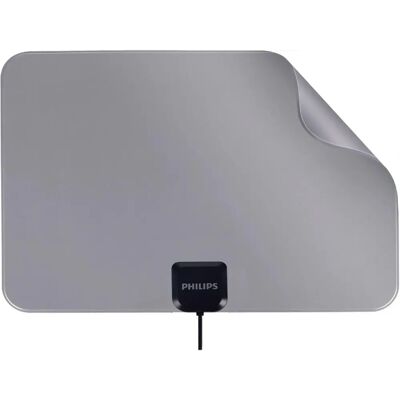 Antena TV Philips SDV5231/12 - DVB-T2, 48 dB, Gri Antena TV Philips SDV5231/12 - DVB-T2, 48 dB, Gri
