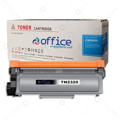 Brother Tn2320 Regenerierter Schwarzer Toner - Toner für Brother DCP-L2500 Brother Tn2320 Regenerierter Schwarzer Toner - Toner für Brother DCP-L2500