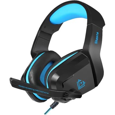 VERTUX - SHASTA.BLUE - Niebieski - Circumauralne - Headphones VERTUX - SHASTA.BLUE - Niebieski - Circumauralne - Headphones