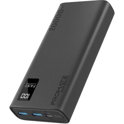 Powerbank PROMATE Bolt-20Pro 20000mAh - USB Dual/USB-C Powerbank PROMATE Bolt-20Pro 20000mAh - USB Dual/USB-C