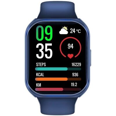 Montre connectée PROMATE XWatch-TF2 - Bleu, 2" TFT, 110+ modes sportifs - Publicité Montre connectée PROMATE XWatch-TF2 - Bleu, 2" TFT, 110+ modes sportifs - Publicité