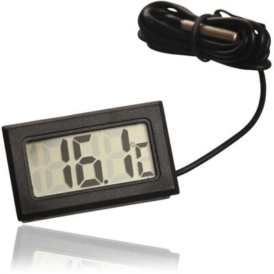 Teknikproffset - Digital termometer i miniformat - Musta - digital thermometer Teknikproffset - Digital termometer i miniformat - Musta - digital thermometer