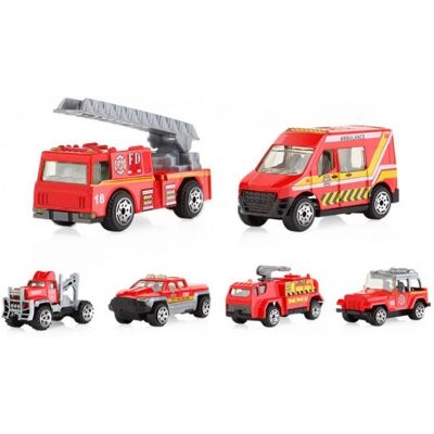 Teknikproffset - 6-FireVehicles - 6 ajoneuvoa - Lelukokonaisuus Teknikproffset - 6-FireVehicles - 6 ajoneuvoa - Lelukokonaisuus