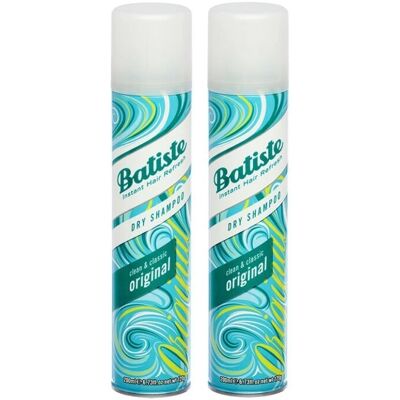 Batiste 200ml Tørshampoo - Original - Transparent Batiste 200ml Tørshampoo - Original - Transparent