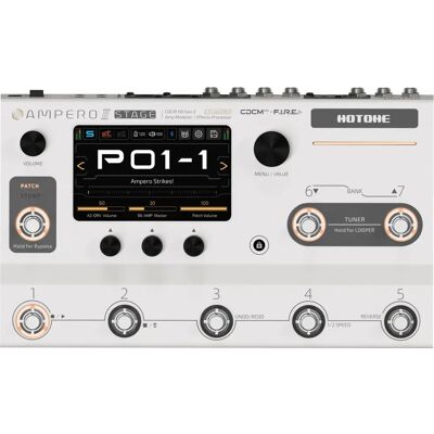 Hotone Ampero II Stage - Multi-Effektpedal Hotone Ampero II Stage - Multi-Effektpedal