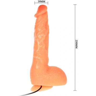 Baile Vibrador - Dildo Vibrante Realista para Pene - Vibrador Baile Vibrador - Dildo Vibrante Realista para Pene - Vibrador