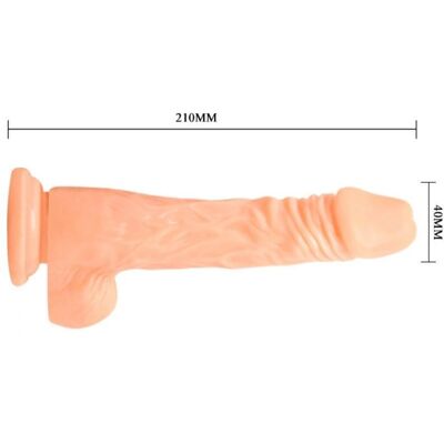 Baile Vibrator - Realistinen dildo värinä - 21cm Baile Vibrator - Realistinen dildo värinä - 21cm