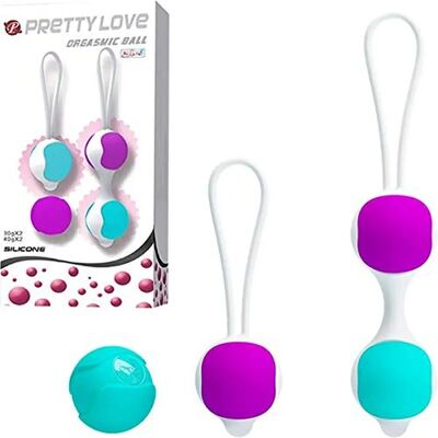 Pretty Love Geisha-Bälle - Silikon Vaginaltrainer - 15,25cm Pretty Love Geisha-Bälle - Silikon Vaginaltrainer - 15,25cm