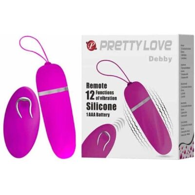 Pretty Love Debby Bezdrátové Vibracející Vejce - Potěšení & Diskrétnost Pretty Love Debby Bezdrátové Vibracející Vejce - Potěšení & Diskrétnost