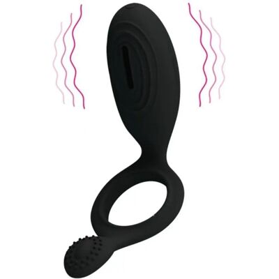 Pretty Love Ethel - Anello Vibrante con Stimolatore Clitorideo Pretty Love Ethel - Anello Vibrante con Stimolatore Clitorideo