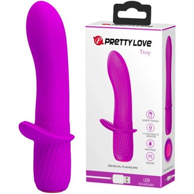 Pretty Love - Troy - Viola - Ricaricabile - Vibratore Pretty Love - Troy - Viola - Ricaricabile - Vibratore