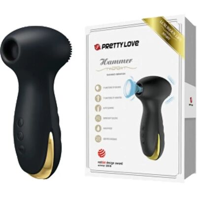 Exkluzív érintés nélküli klitorisz stimulátor Pretty Love Hammer - Klitorális Stimulator Exkluzív érintés nélküli klitorisz stimulátor Pretty Love Hammer - Klitorális Stimulator
