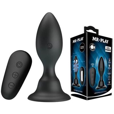 Mr. Play Plug Anale Vibrante - 12 Modalità Impermeabile Mr. Play Plug Anale Vibrante - 12 Modalità Impermeabile