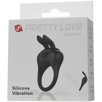 Pretty Love Davion Anello Vibrante Coniglio - Potenziatore di Erezione Pretty Love Davion Anello Vibrante Coniglio - Potenziatore di Erezione