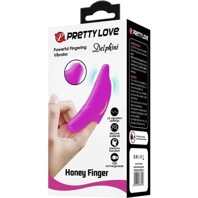 Pretty Love Delphini - Vibrador para Dedo con 10 Funciones Pretty Love Delphini - Vibrador para Dedo con 10 Funciones