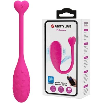 Oeuf Vibrant Rose Pretty Love - Contrôle par App - Publicité Oeuf Vibrant Rose Pretty Love - Contrôle par App - Publicité