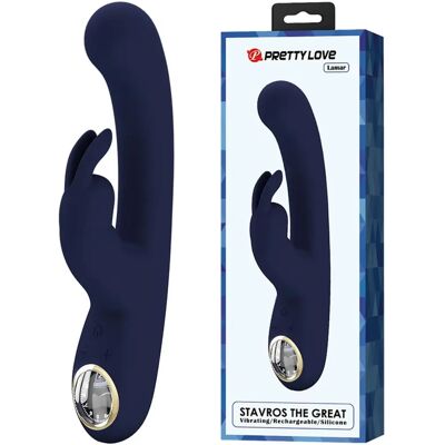Pretty Love Lamar - Vibromasseur G-Point et Lapin Clitoridien Pretty Love Lamar - Vibromasseur G-Point et Lapin Clitoridien