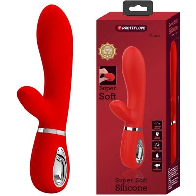 Pretty Love - Vibratore Modello Thomas con 7 Funzioni - Punto G, Rosso Pretty Love - Vibratore Modello Thomas con 7 Funzioni - Punto G, Rosso