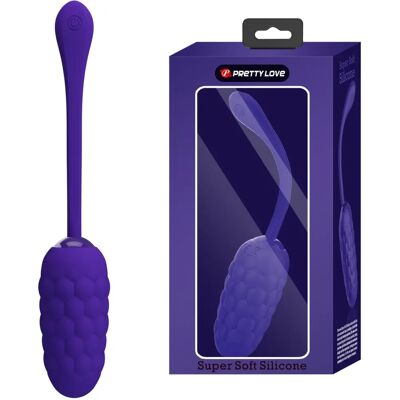 Pretty Love Smart Pretty Love - Œuf Vibrant Rechargable Violet avec Texture Marina Pretty Love Smart Pretty Love - Œuf Vibrant Rechargable Violet avec Texture Marina