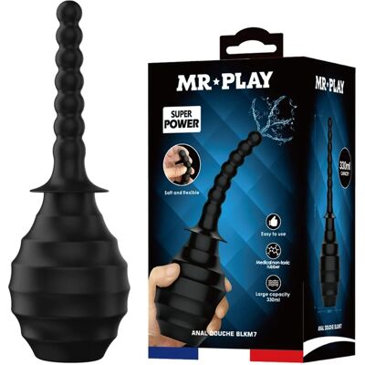 MR PLAY Massaggiatore Prostatico - 12 Vibrazioni - Nero MR PLAY Massaggiatore Prostatico - 12 Vibrazioni - Nero