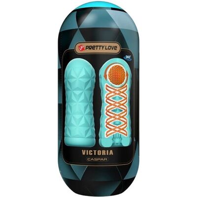 Pretty Love Victoria Caspar - Masturbatore a spirale TPR Pretty Love Victoria Caspar - Masturbatore a spirale TPR