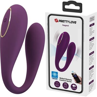 Vibratore Pretty Love C-Type - 12 Funzioni, Controllo tramite App, Impermeabile Vibratore Pretty Love C-Type - 12 Funzioni, Controllo tramite App, Impermeabile