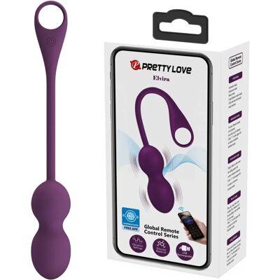 Balles Kegel Pretty Love Elvira - 12 Modes de Vibration - Publicité Balles Kegel Pretty Love Elvira - 12 Modes de Vibration - Publicité