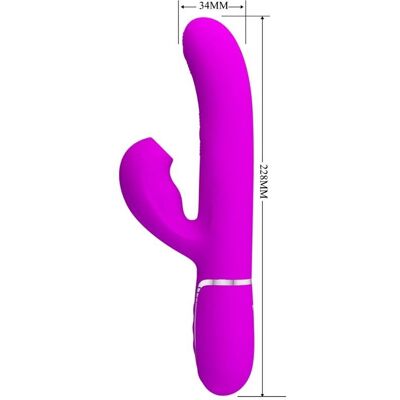 Pretty Love Flirtation Vibrador 3 en 1 Violeta Pretty Love Flirtation Vibrador 3 en 1 Violeta
