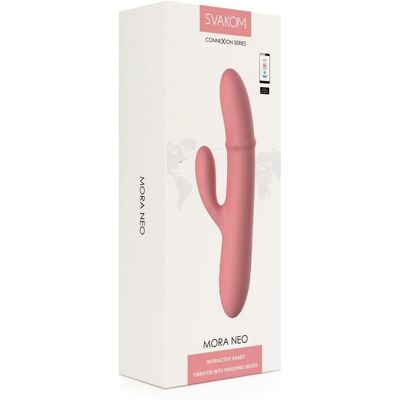 Svakom Mora Neo - Interactieve Duwvibrator - Roze Svakom Mora Neo - Interactieve Duwvibrator - Roze