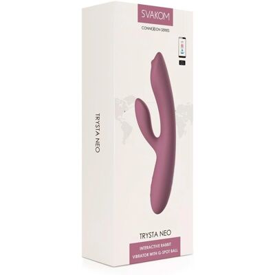 Αντιδραστικός δονητής Svakom Trysta Neo - 19cm - G-σημείο & κλειτορίδα Αντιδραστικός δονητής Svakom Trysta Neo - 19cm - G-σημείο & κλειτορίδα