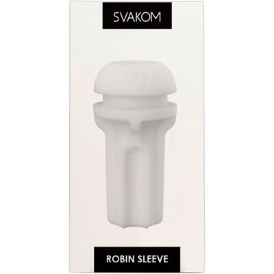 Svakom Robin Sleeve - 17cm Masturbatiesleeve - Mannen seksspeeltje Svakom Robin Sleeve - 17cm Masturbatiesleeve - Mannen seksspeeltje