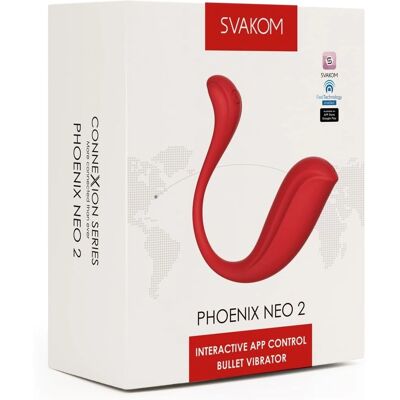 Wibrator Svakom Phoenix Neo 2 - Kontrola przez aplikację Wibrator Svakom Phoenix Neo 2 - Kontrola przez aplikację